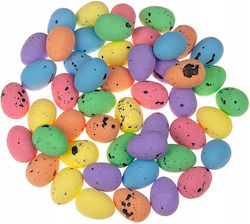 Colored Styrofoam Eggs 36pcs 2.5cm X 3cm