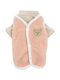 Set Vest T-shirt Dog Pink Ecru Polyester Cotton Size Xxl