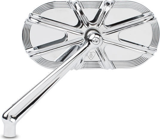 Arlen Ness Left Motorcycle Mirror Harley Davidson Other Motorcycles Chrome 10-gauge Caged Mirror Left Hand Chrome