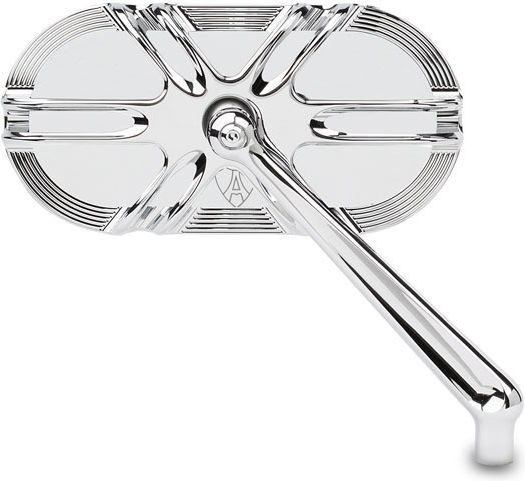 Arlen Ness Right Motorcycle Mirror Harley Davidson Other Motorcycles Chrome Deep Cut Caged