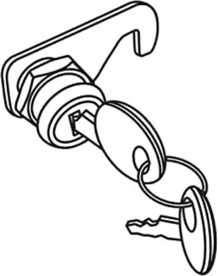 Комплект Заключване Quad Lock 200451r Куфари Atv80 S0q800 Shad