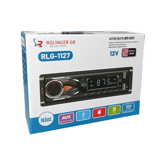 Car Radio 1 DIN (Bluetooth/USB)