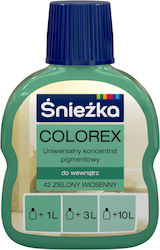 Śnieżka Colorex Coloring Pigment Paints Green Spring Matte 100ml Śnieżka Colorex Coloring Pigment Paints Green Spring Matte 100ml
