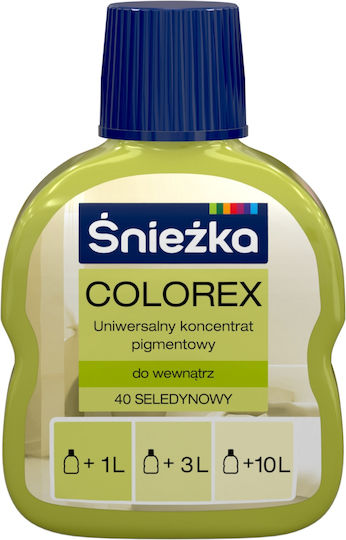 Śnieżka Colorex Бои За Оцветяване Пигмент Целадон Матиран 100мл