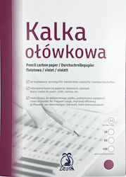 A4 Delfin Purple Tracing Paper 25 Pcs