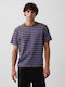Herrenbluse Original Braune Streifen