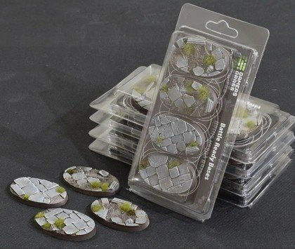 Gamers Grass Gamers Grass Bases Oval Temple 60 Mm 4 Pcs