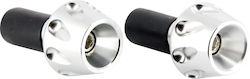 Handlebar Counterweights Sifam Silver 17mm