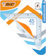 Bic Set Square 45/20cm Blister 1 Pc