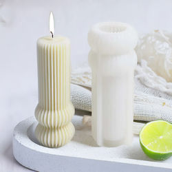 Silicone Mold Candles "roman Column" Pillar