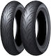Dunlop Scootsmart 2 Rollerreifen Vorderseite mit Breite 100/80-14 48P Schlauchlos