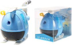 Starpak Blue Helicopter Crank Sharpener