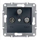 Schneider Electric TV-Antennensteckdose Endstec...