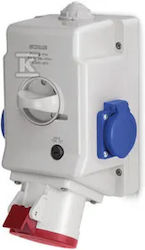 Scame Industriesteckdose Typ 513.1657-1FNS