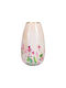 Dekorative Metallische Rosa Vase 14,5x14,5xH25cm