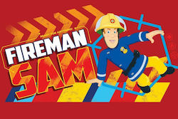 Children's Towel 40x60 Fireman Sam 6427 Red Fireman Sam Cotton Kindergarten 046 Children's Towel 40x60 Fireman Sam 6427 Red Fireman Sam Cotton Kindergarten 046