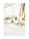 SteweHome Bathroom Accessory Set Ceramic Beige 5 Pieces