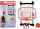 Lean Toys Παιδική Μπασκέτα Εσωτερικού χώρου Πόρτας με Μπάλα