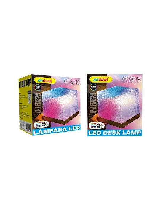 Andowl Διακοσμητικό Φωτιστικό LED RGB