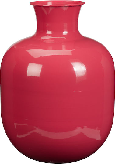 Metallische Vase Shiny Rosa 30x30xY41cm