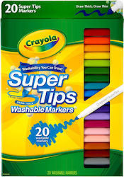 Crayola Crayola Zeichenstifte Mehrfarbig Chondroí gewaschen Set 12 Farben
