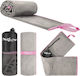 Activ Space Микрофибърна Кърпа За Body Сива 180x90см