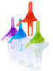 Excellent Houseware Bakeware Tin Ice Cream Ice Lolly 21x11x19cm 4 Pieces