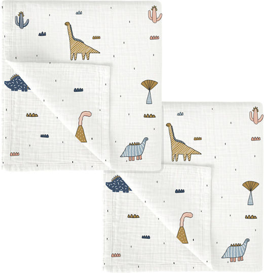 Bimbidreams Swaddle Blanket 60x60cm 2 Pieces