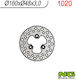Ng Disc De Frână Partea Din Față Suzuki Ltr 450 2006-2012 160mm 3 Găuri