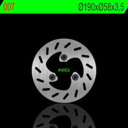 Vordere Motorrad Bremsscheibe Ng 190mm Keeway Zhara 50/125 2015-2018 Rieju Crosser