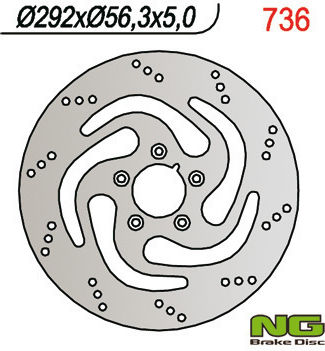 Front Brake Disc Harley-davidson Sportster 00-17 292mm Steel