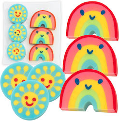 Erasers Erasing Writing Eraser School Children 6x Erasers Erasing Writing Eraser School Children 6x