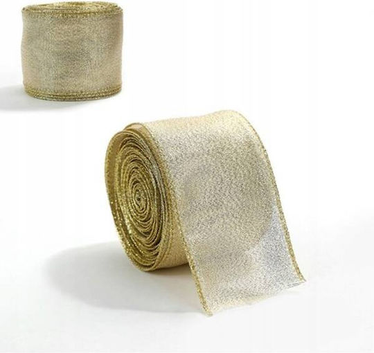 ecarla Weihnachtsgirlande Goldene 6.3x200cm