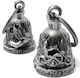 Gremlin Guardian Bell Motorcycle Decorative Bell Never Ride Faster Than Your Angel Can Fly