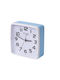 Avizar Table Clock Bedroom 13cm Clear Precise Time Display Blue