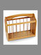 Relaxdays Raft Pentru Reviste Maro 33x21x42 cm