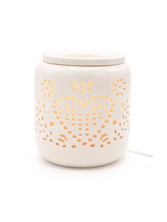 Relaxdays LED Ultraschall Aromatherapie-Diffusor Weiß 50000014