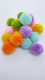 Plush Colorful Pastel Pom Poms 3cm 18 Pcs