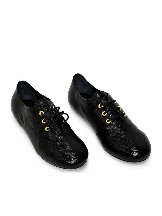 Γυναικεία Oxfords σε Μαύρο Χρώμα