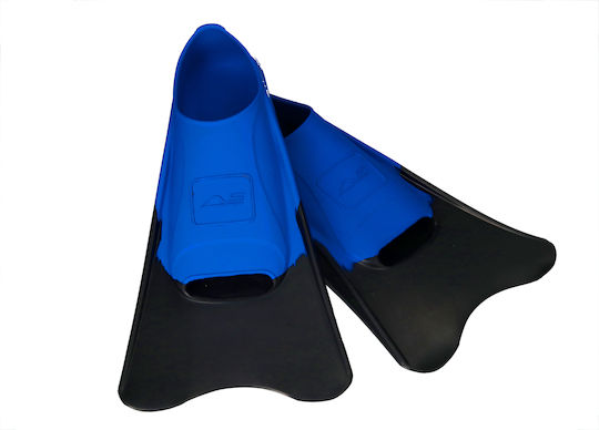 Aqua-Sport Short Pool Flippers Black-Blue