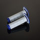 Renthal Mx Dual Compound 1/2 Waffle Blue Grips ...