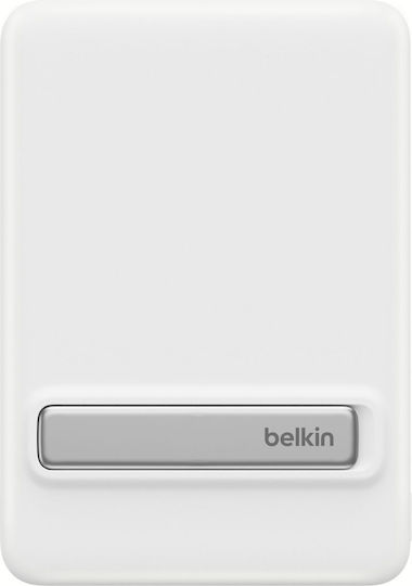 Belkin BoostCharge Slim Magnetic MagSafe Power Bank 5000mAh 15W με Θύρα USB-C Power Delivery Λευκό