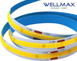 Wellmax Ταινία LED 24V Θερμό Λευκό 5m Wellmax Ταινία LED 24V Θερμό Λευκό 5m