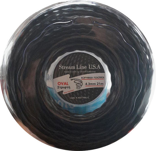 Desert Extrusion E-VS3.5DLG Bürstenschneider Trimmer-Leinen Oval Drehung Länge (m) 37
