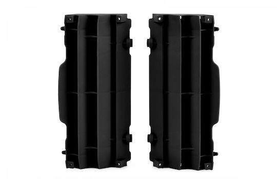 Set Abdeckungen Für Kühlergitter Polisport Ktm Sx Sxf Ex Excf ТЕ Schwarz