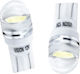 W5w Led T10 1hp Lentilă Albă 6500k Vision