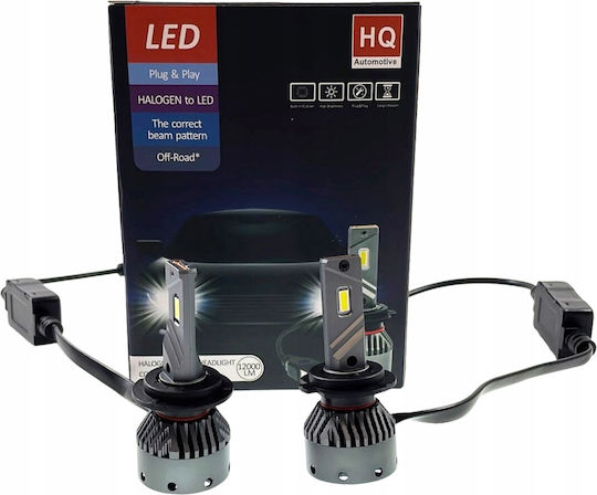 H7 Lămpi Auto LED Mini S18 Hq Automotive E-vision 12/24V 6000K Canbus Puternice