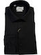 Langärmeliges Herrenhemd in Normale Passform Schwarz 7-N126.0605-Black-M