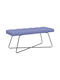 Wooden Blue Denim Bench Stool 46x110x40cm