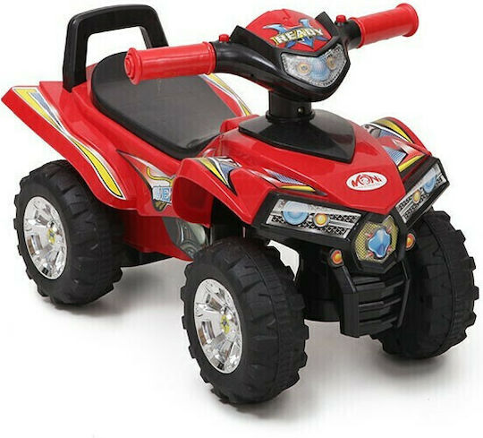 Moni Atv Αυτοκινητάκι Ride On για 12+ μηνών Κόκκινο